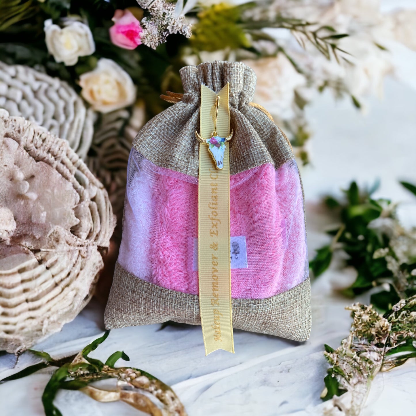 SMALL OMBRE WASHDOLLY BULL CHARM EDITION