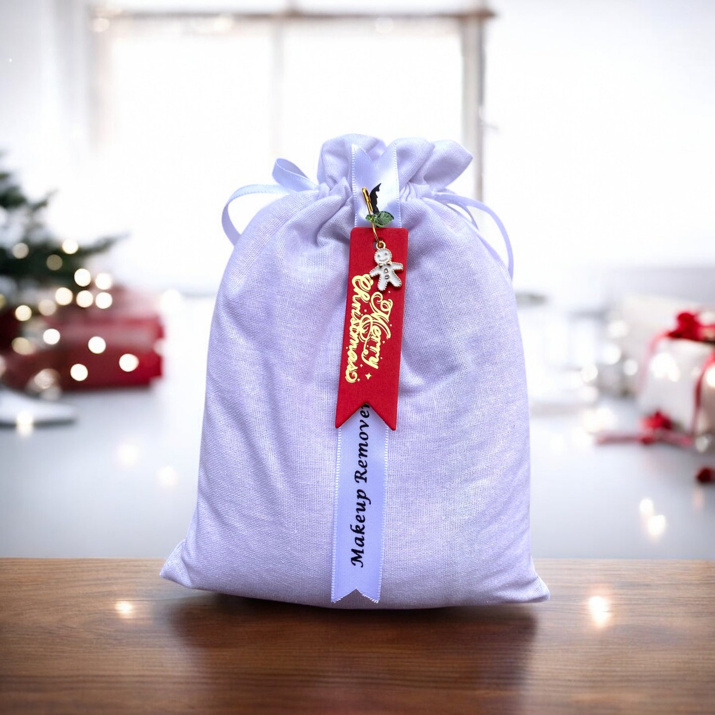 WHITE LINEN CHRISTMAS - LARGE