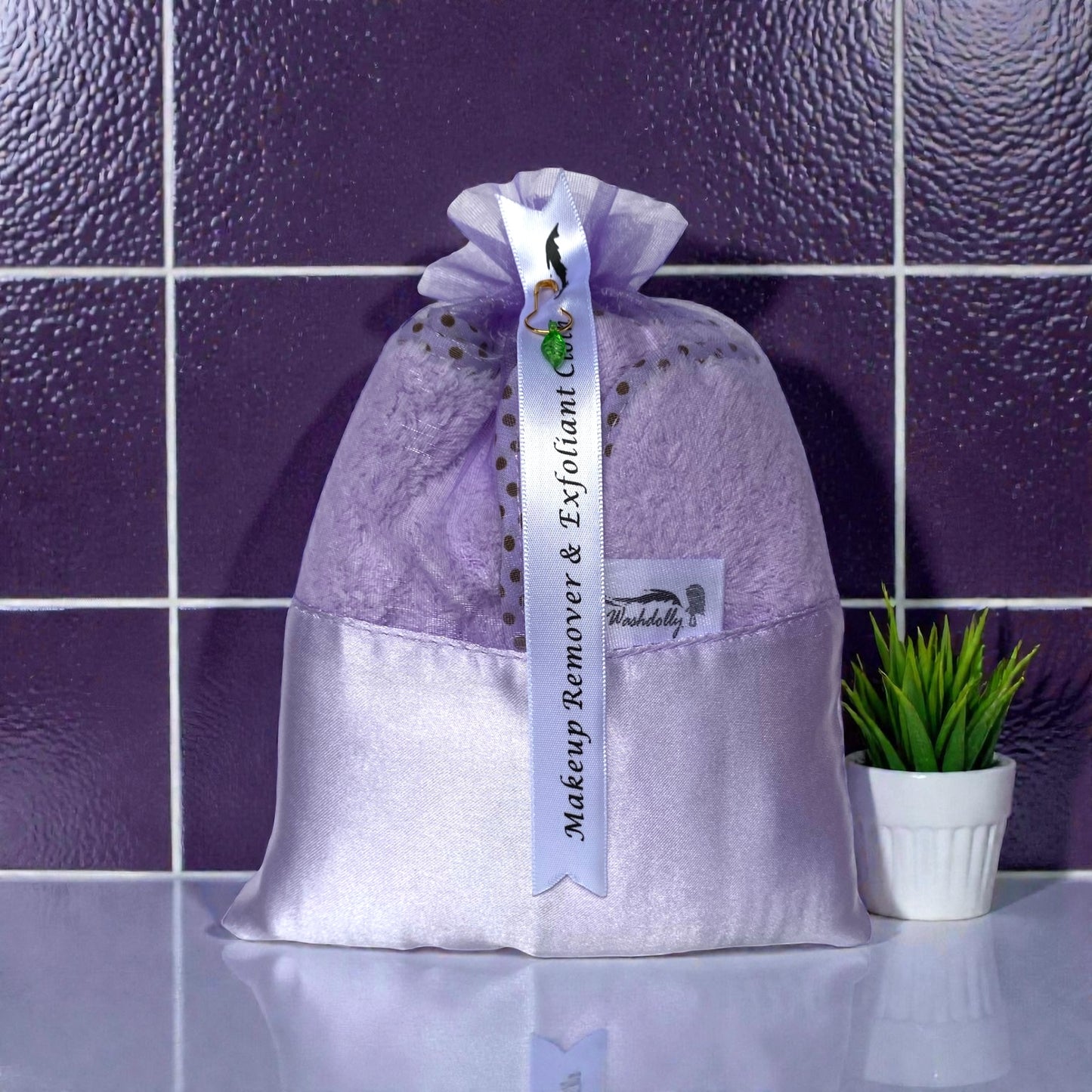 MOONLIT VIOLET SATIN LARGE